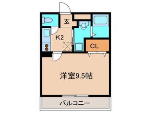 ｱﾝﾌﾟﾙ-ﾙﾘ-ﾌﾞﾙﾁｱﾌﾙＡの物件間取画像